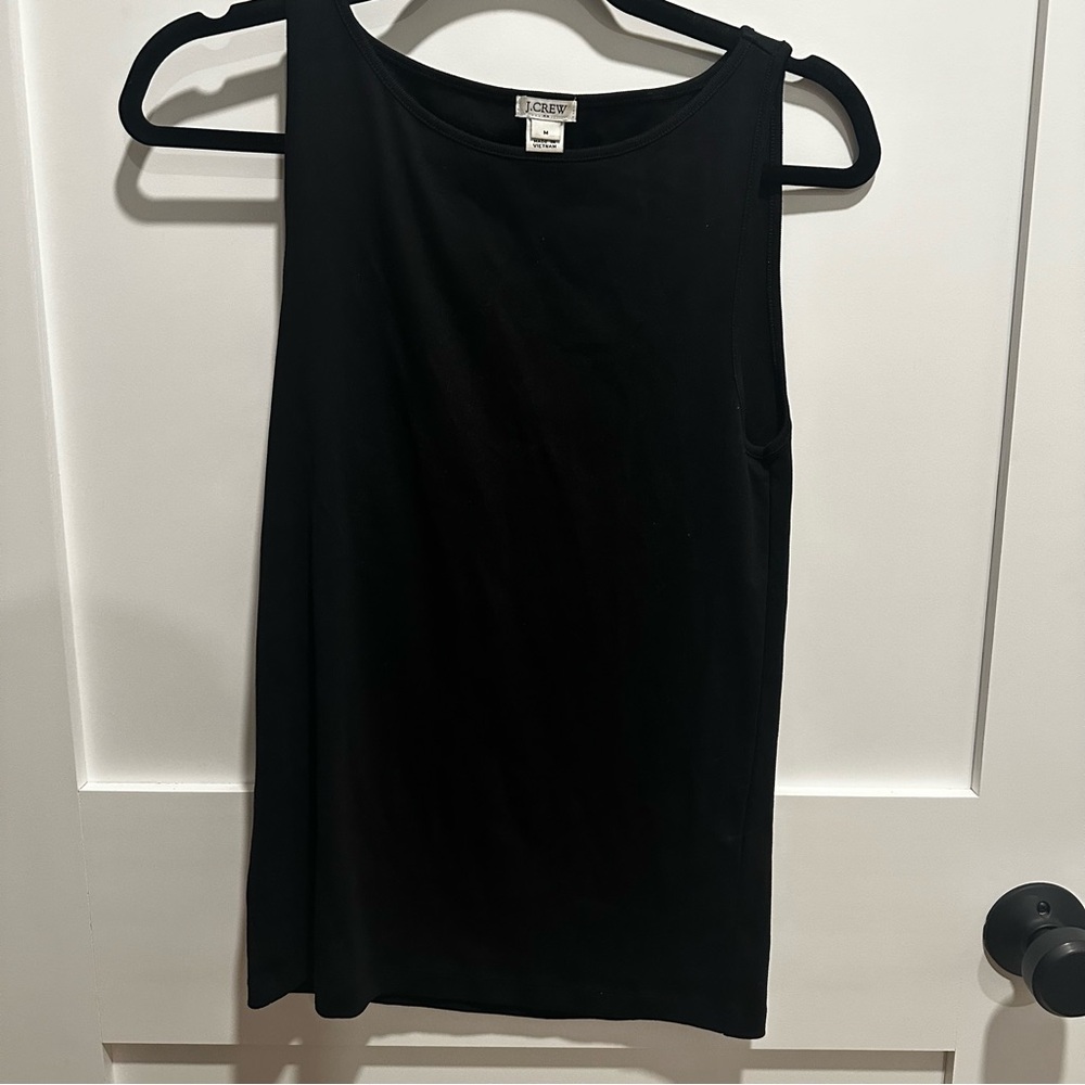 J.Crew Black Tank EUC